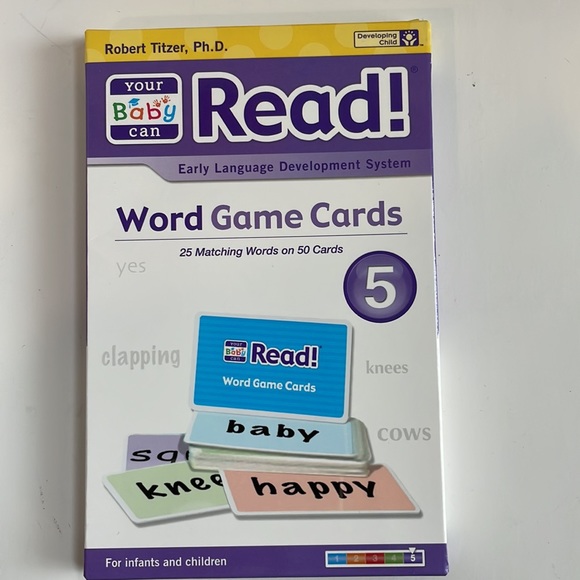 Your Baby Can Read Early Language Development Volume 5, DVD Video and Word Cards - Picture 4 of 9